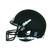 Matte Black Blank with White Chinstrap Schutt Mini Football Helmet