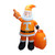 Tennessee Volunteers Santa Claus 7' Tall NCAA Yard Inflatable