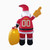 Kansas City Chiefs Santa Claus 7' Tall NFL Yard Inflatable Kansas City Chiefs Santa Claus 7' Tall NFL Yard Inflatable