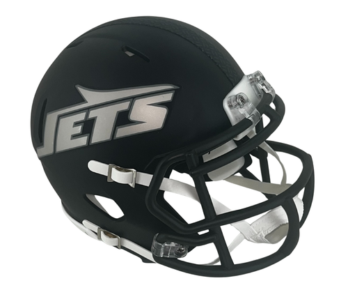 New York Jets Black 2025 Rivalries Revolution Speed Mini Football Helmet