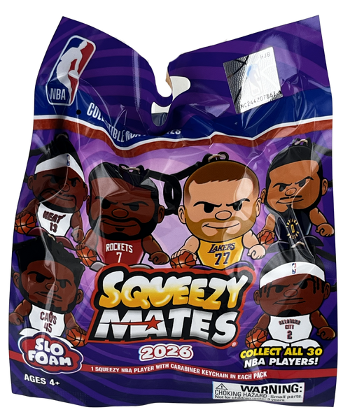 SqueezyMates 2026 NBA SERIES 6 Figurine Mystery Pack