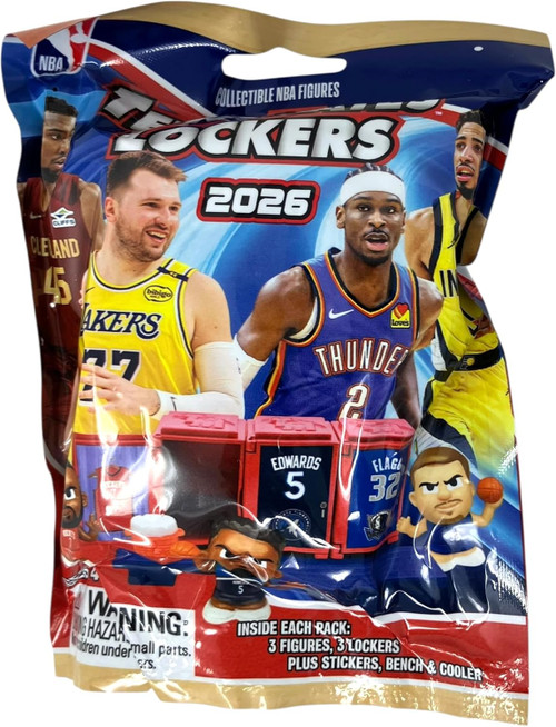 NBA TeenyMates Locker Room Set 2026 Series 11