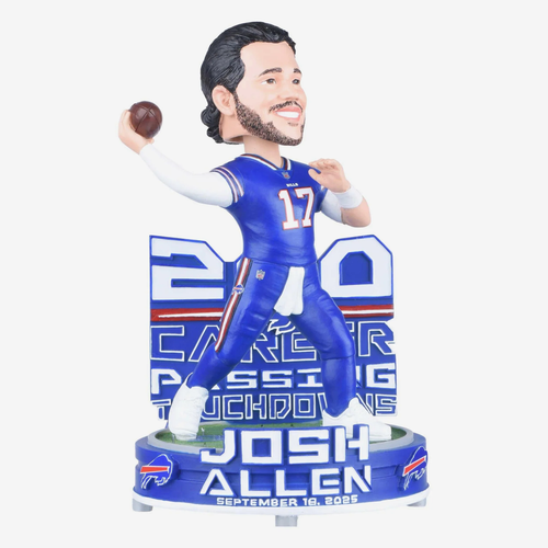 Josh Allen Buffalo Bills 200 Career Touchdowns 8.5