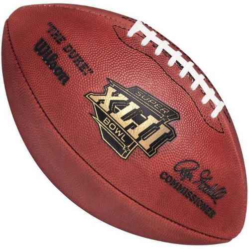 Super Bowl XXV (Twenty-Five 25) Giants vs. Bills Official Leather Authentic  Game Football by Wilson