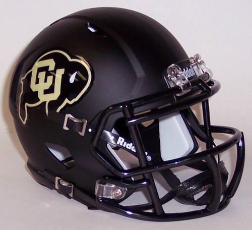 cu boulder football helmet Colorado Buffalo Replica Speed It is not to be used for play Colorado Buffaloes Mini Speed Matte