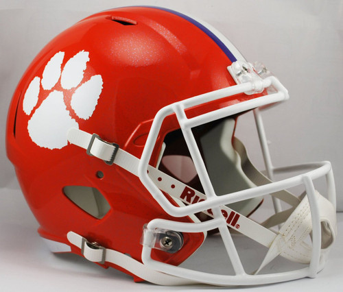 clemson university football helmets Riddell Tigers College Playoff 2018 National Champion SPORTSCRACK The Clemson Tigers Riddell Speed Mini Helmet is made for the true Tigers fan Nora Fleming Mini Clemson Helmet
