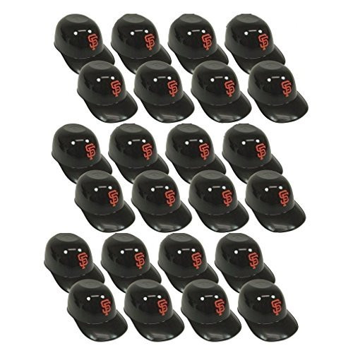 mlb san francisco giants mini baseball snack helmet 24 pack