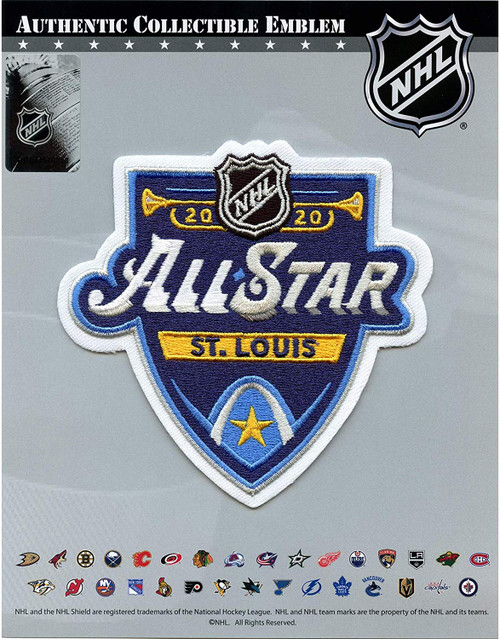 NHL Team St. Louis Blues Iron/Sew On Embroidered Badge Patch Set Of 2 Brand  New