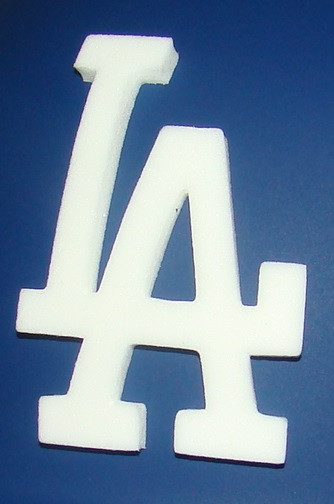 Playera LA Dodgers 3D logo - Parcerito-Online