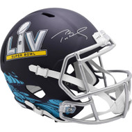 Tom Brady Tampa Bay Buccaneers Autographed Riddell Super Bowl LV Speed Replica Helmet 