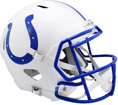 black youth speedflex helmet New Riddell SpeedFlex Youth Football Helmet X-Large Black/White Chinst –  PremierSports main image 1