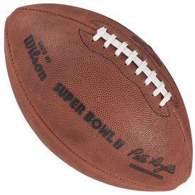 Super Bowl XXXII (Thirty-Two 32) Green Bay Packers vs. Denver Broncos  Official Leather Authentic Game Football by Wilson