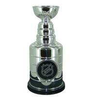 NHL Shield Stanley Cup Resin Replica 8 inch tall Trophy