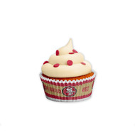 San Francisco 49ers NFL Baking Cups for CupCakes - 50 Pack - Cupcake Holders Liners