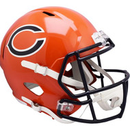 Chicago Bears Alternate 2022 On-Field Orange Riddell Speed Replica Full Size Football Helmet