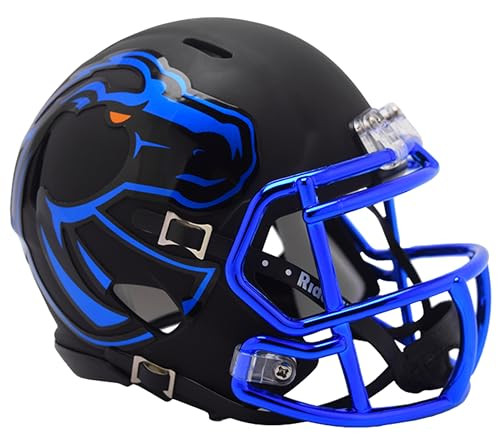 Boise State Broncos Matte Black Mini Speed