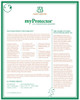 Sleep & Beyond myProtector™, 2-in-1 ultimate, washable, natural mattress protector back package