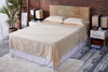 Sleep & Beyond mySheet Set 100% Natural Cotton Sheet Set, natural cotton bed sheets made up bed