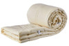 Sleep & Beyond myTopper™ 100% Washable Wool Mattress Topper Rolled & Folded