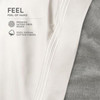 100% Supima Cotton Premium Luxury Sheet Set by PureCare Soft Sateen