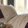 PureCare® Luxurious SuperSoft Bamboo & Cotton Sateen Sheet Set - Sand Bed