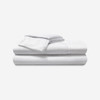 bedgear®  Hyper-Cotton™ Performance® Sheet Set Packaging, Folded & Stacked, Bright White