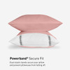 bedgear®  Hyper-Cotton™ Performance® Sheet Set, Close Pillow Case Powerband, Blush