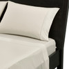 bedgear®  Hyper-Cotton™ Performance® Sheet Set On Mattress Made Bed, Beige