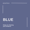 DreamFit® DreamHealth™ 100% GOTS Certified Organic Cotton Percale Split Head, Split Top Sheet Set - Blue Color Shade