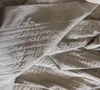 DreamFit Chill Innovations DreamChill Enhanced Bamboo Quilted Sage Bed Sheets Up Close