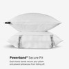 Bedgear® Dri-Tec™ Performance Moisture Wicking Pillowcase With Powerband, Bright White Color