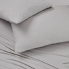 Bedgear® Ver-Tex™ Instant Cooling Ultra Smooth Feel Sheet Set, Pillowcase, Light Grey Color