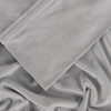 Bedgear® Dri-Tec™ Performance Moisture Wicking Sheets, Light Gray Color Swatch, upper flex, split head, split top bed sheets