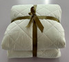Natura Smart Wash Wool™ Luxury Wool Filled Mattress Protector, Folded & Stacked, Split Head Queen, Split Head King Size