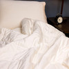 Natura Wool™ Filled 300 GSM Washable Comforter/Duvet, Messy On Bed