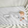 Bedgear Hyper-Wool Technology Performance Wool Crib Sheet, Baby Sleeping, Bright White