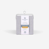 Bedgear Hyper-Wool Technology Performance Wool Crib Sheet, Fitted Sheet, Packaging, Light Grey