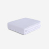 Bedgear Hyper-Wool Technology Performance Wool Crib Folded And Stacked, Bright White