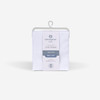 Crib Size - Bedgear Hyper-Linen Bamboo Blend Fitted Sheet Outer Packaging, White Color