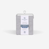 Crib Size - Bedgear Hyper-Linen Bamboo Blend Fitted Sheet Outer Packaging, Grey Color