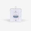 Crib Size - Bedgear Hyper-Linen Bamboo Blend Fitted Sheet Outer Packaging, White Color