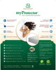 Upper Fleax King Sleep & Beyond myProtector™, 2-in-1 ultimate, washable, natural mattress protector features wool package