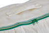 Upper Flex Queen Sleep & Beyond myProtector™, 2-in-1 ultimate, washable, natural mattress protector up close detail
