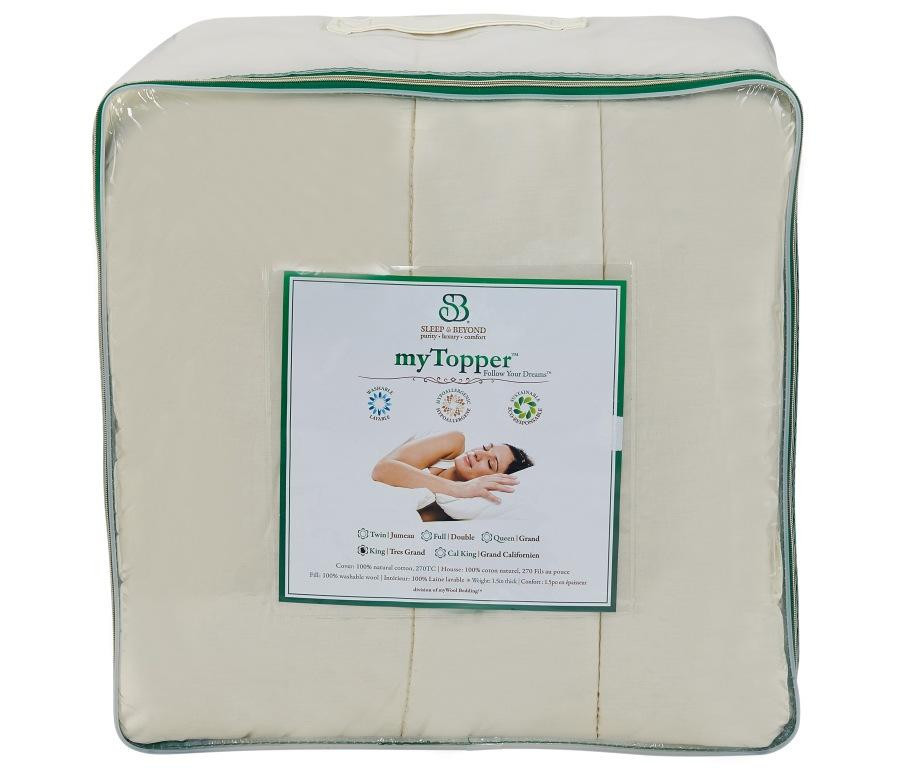 Sleep & Beyond myTopper Mattress Topper - Thumbnail 5