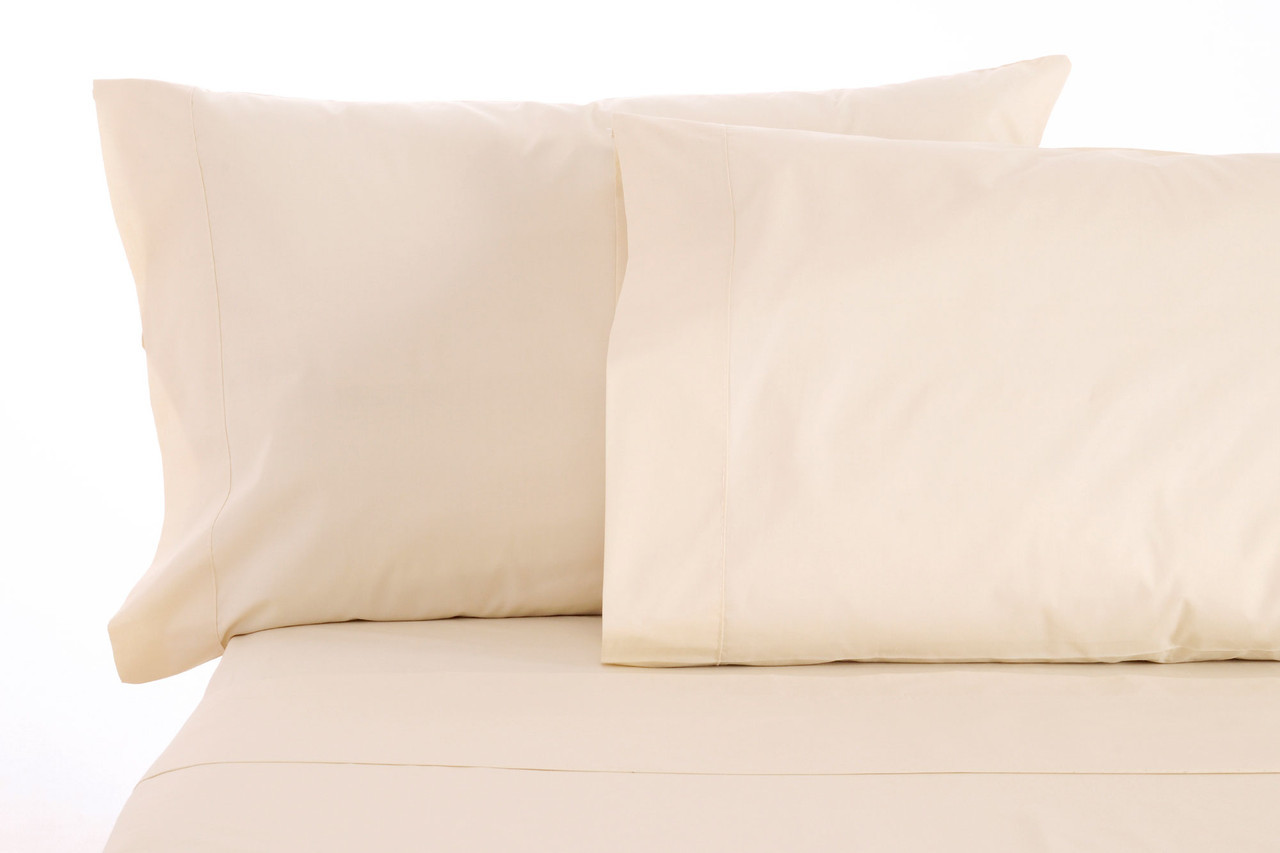 Sleep & Beyond 100% Organic Cotton Pillow Case Set, Standard/Queen