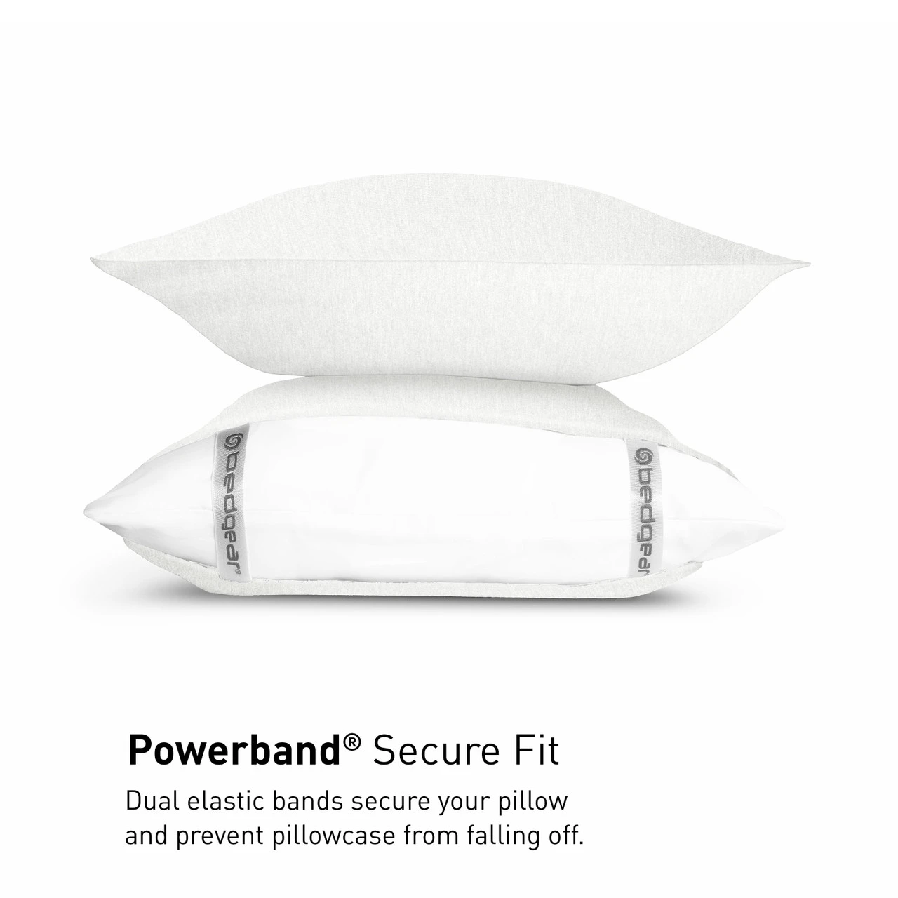 Bedgear Hyper-Wool Technology Performance Wool Sheet Set, Pillow Powerband, Bright White