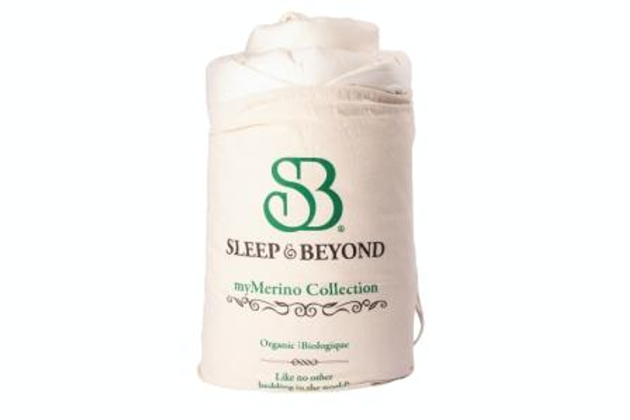 Sleep & Beyond myMerino Organic Wool Comforter Light Outer Packaging
