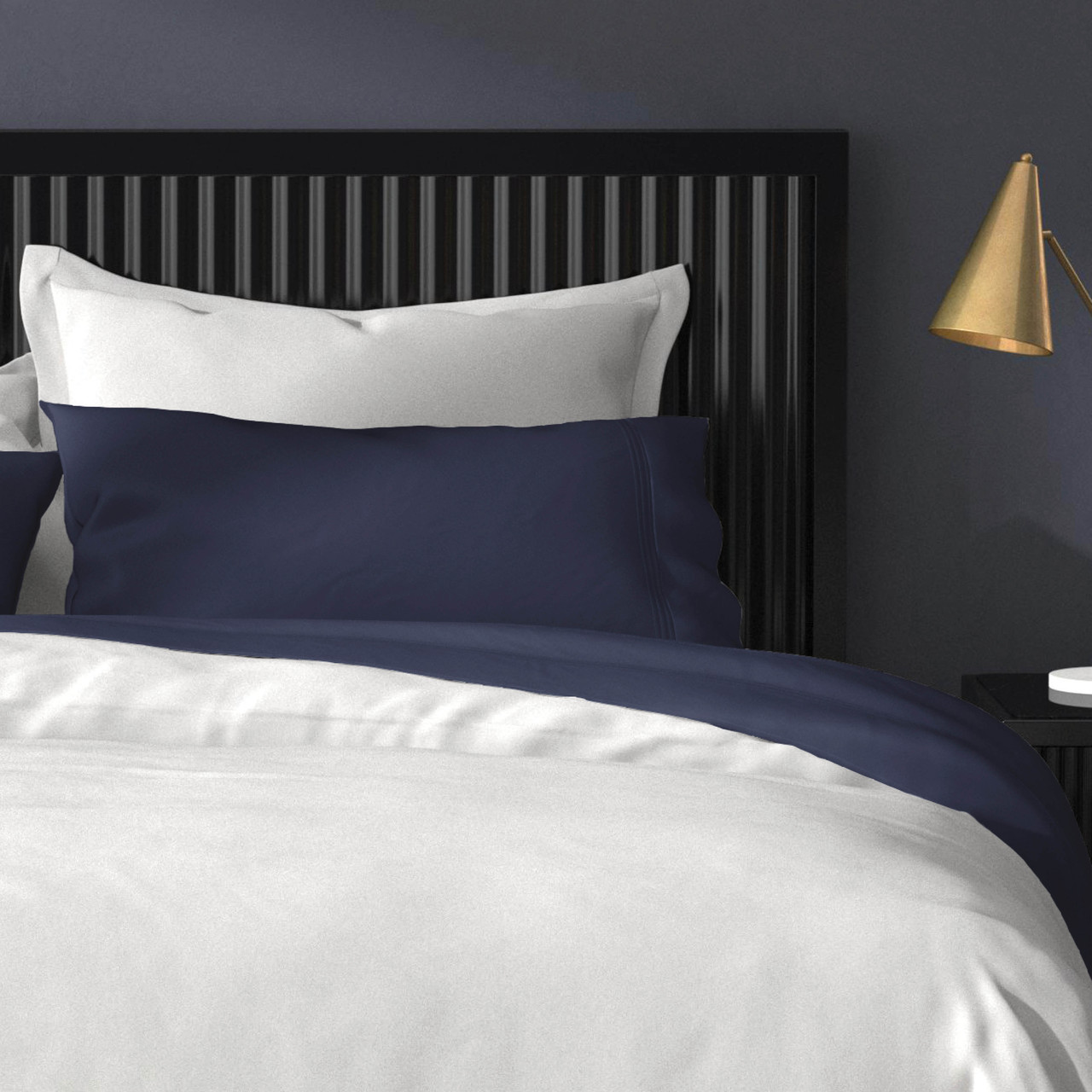 Soft Touch TENCEL™ Modal® Bed Sheets by PureCare™ Midnight Bed