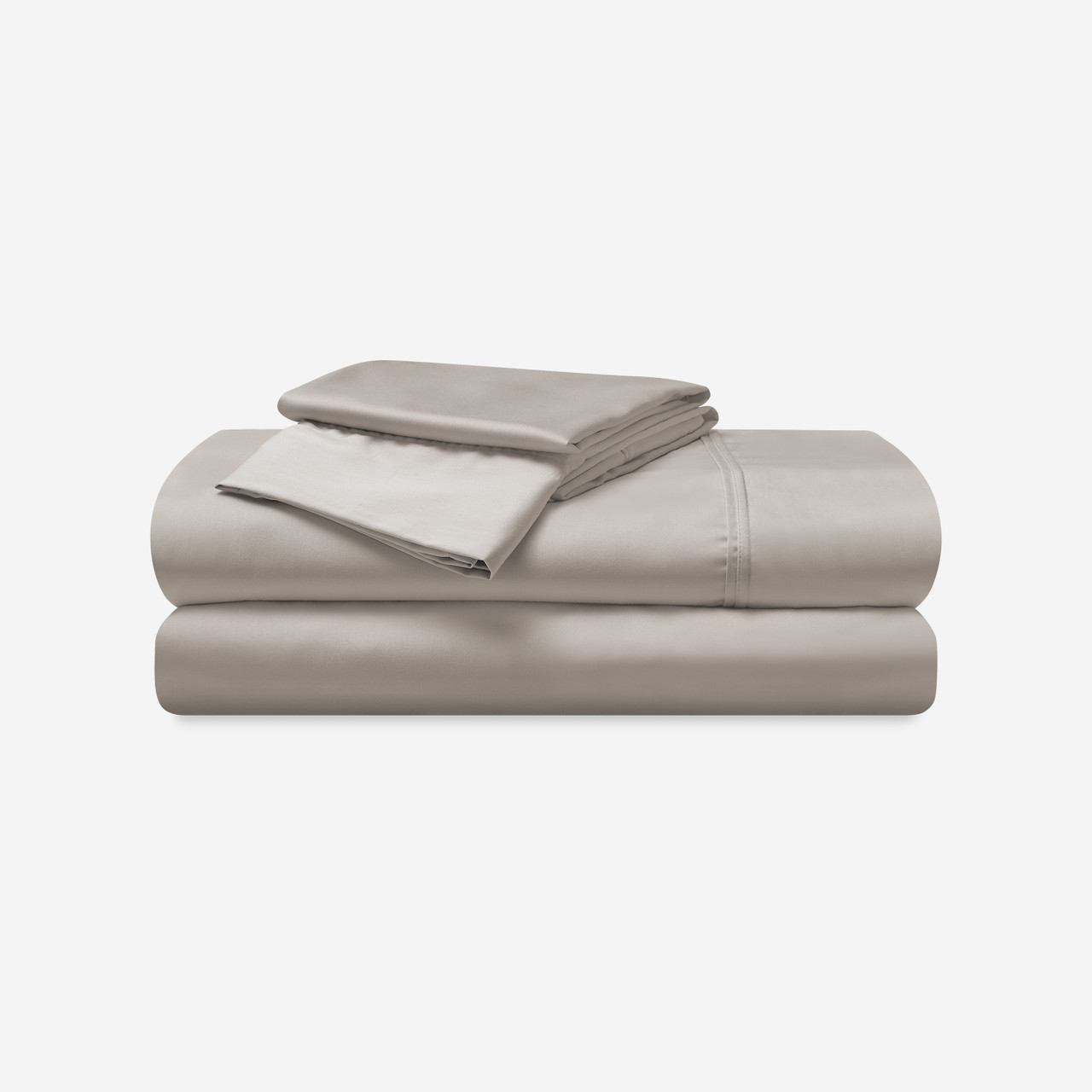 bedgear®  Hyper-Cotton™ Performance® Sheet Set Packaging, Folded & Stacked, Medium Beige