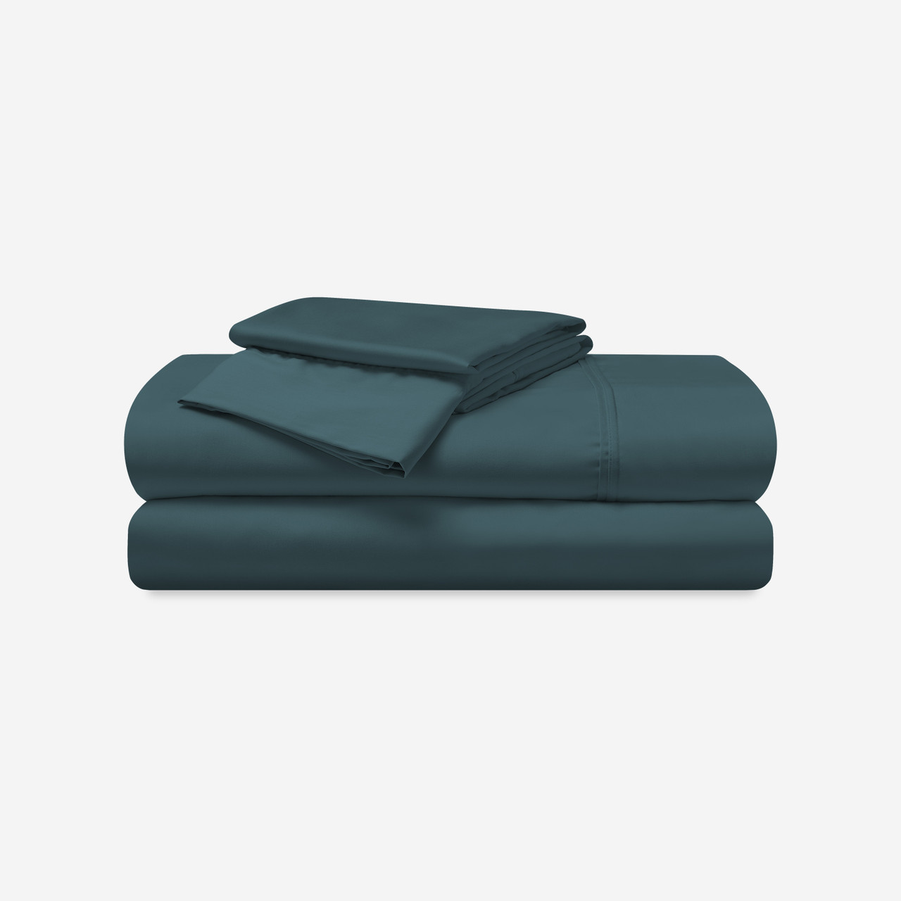 bedgear®  Hyper-Cotton™ Performance® Sheet Set Packaging, Folded & Stacked, Deep Teal